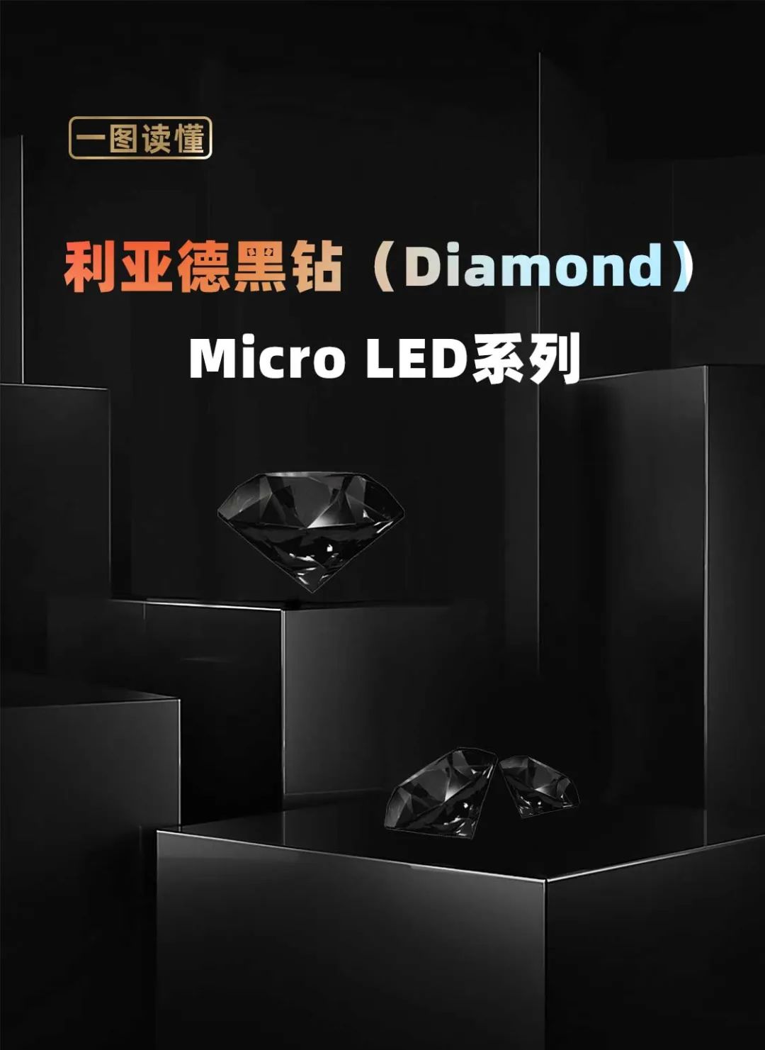 尊龙凯时面向全球发布第二代Micro LED显示技术——尊龙凯时黑钻（Diamond）系列